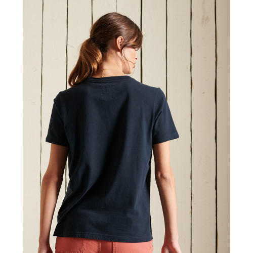 Superdry Γυναικεία κοντομάνικη μπλούζα Script Style Floral T-Shirt